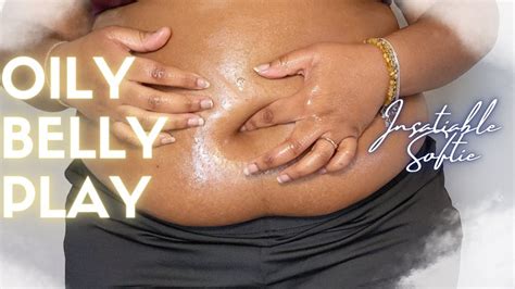 POV Ebony BBW Teases You With An Oily Belly Rub FHD Insatiable Softie Clips4sale