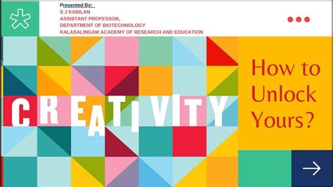 How To Unlock Your Creativity Youtube