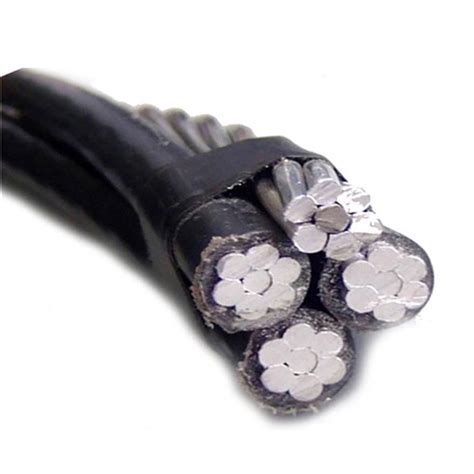 Overhead Insulated Wire Abc Aerial Bunched Cable For Distribution Line