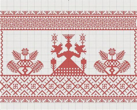 Схема вышивки Макошь | Embroidery patterns, Folk embroidery, Cross ...