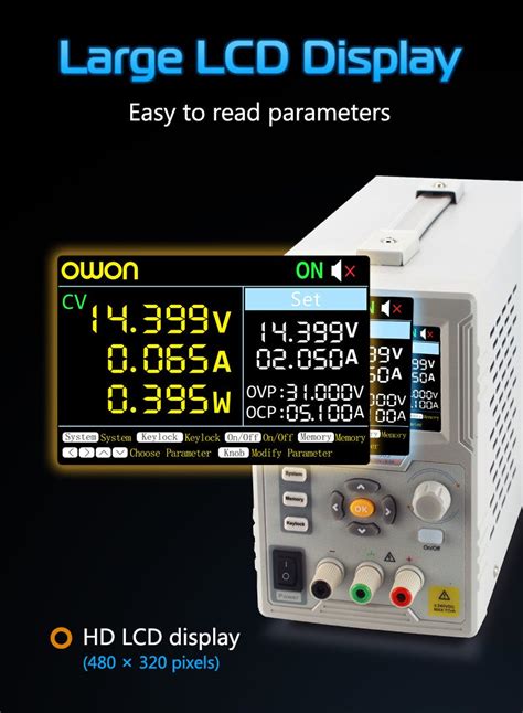 Owon P Ch V A Ch W Linear Dc Power Supply