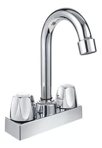 Llave Mezcladora Doble Comando Manerales Lavabo Ba O Grifo