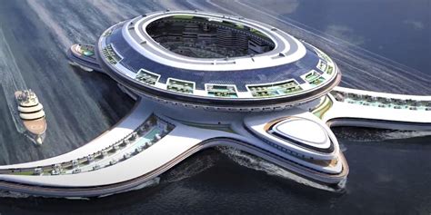 Lazzarini Unveils The Pangeos Concept A Floating City That Looks Like