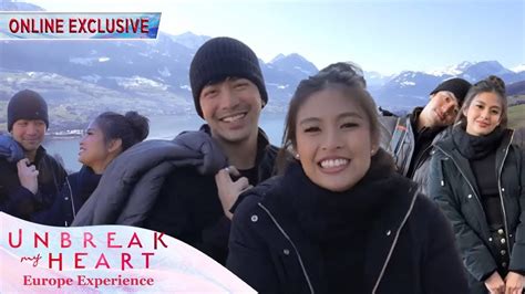 Joshua To Gabbi I Love View Switzerland Tour Unbreak My Heart