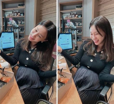 세무사♥ 이지혜 만삭에도 팔은 깡말랐네배만 볼록 나온 임산부 네이트 연예