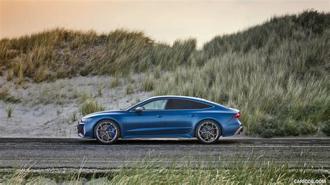 Audi Rs 7 Sportback Performance 2023my Color Ascari Blue Matt Side