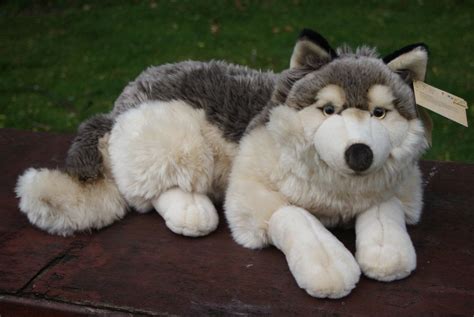 Plush Wolf By Playkids Bichinho De Pelúcia Wolf Bichinho