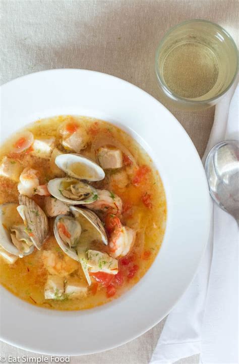 Classic Delicate Bouillabaisse Fish Stew Recipe Eat Simple Food