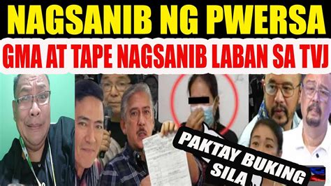 Matindi To Kakapasok Lang Tape Gma Sinoplak Sapul Sa Pasabog Ng Tvj