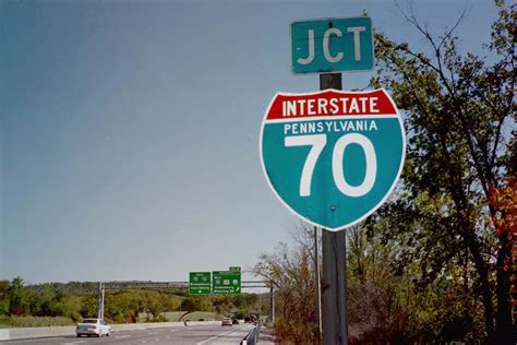 Pennsylvania Interstate 70 AARoads Shield Gallery