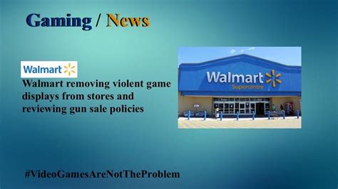 Walmart Removing Violent Video Games Wtf Youtube