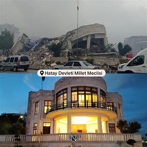 Hatay Devleti Millet Meclisi de depremde yıkıldı