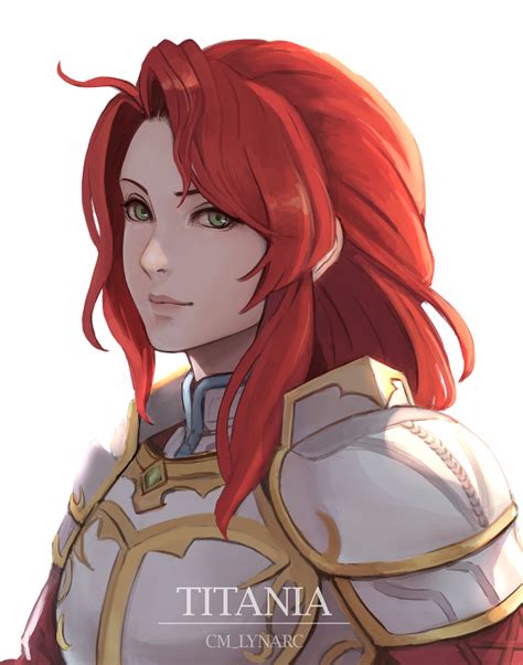 Video Game Art — Titania - Fire Emblem - Chandler Lynarc