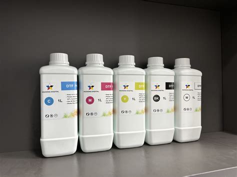 Huixing Cmykw Dtf Ink For Dtf Printer Ml Ml Fluorescent Ink