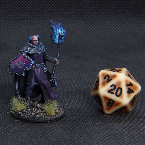 Human Cleric / Wizard — Yigg Miniatures