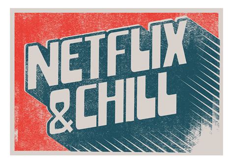 Netflix & Chill - Printable Art :Printable Art