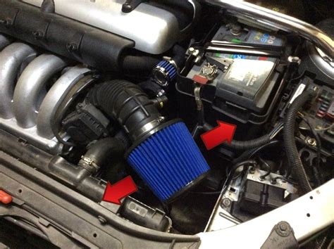 PEUGEOT 206 CC УСТАНОВКА ФИЛЬТРА НУЛЕВОГО СОПРОТИВЛЕНИЯ - Peugeot 206 ...