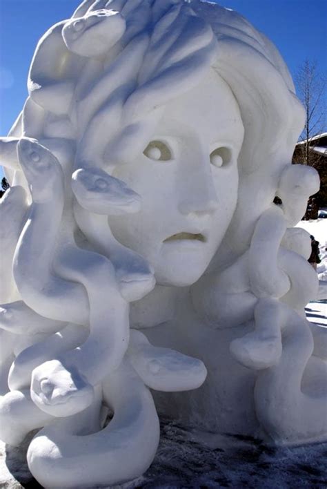 40 Realistic Snow Art Sculptures: Winter Creations – Bored Art