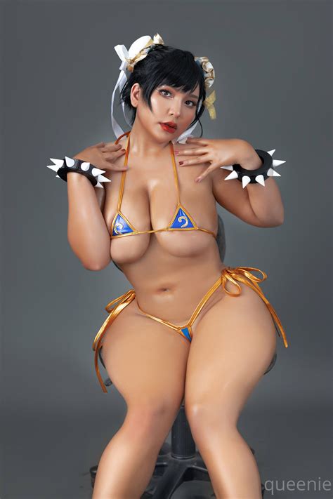 MIX Queenie Chuppy Queenie Chuppy Chun Li Bikini 11 Zdjęcie Porno