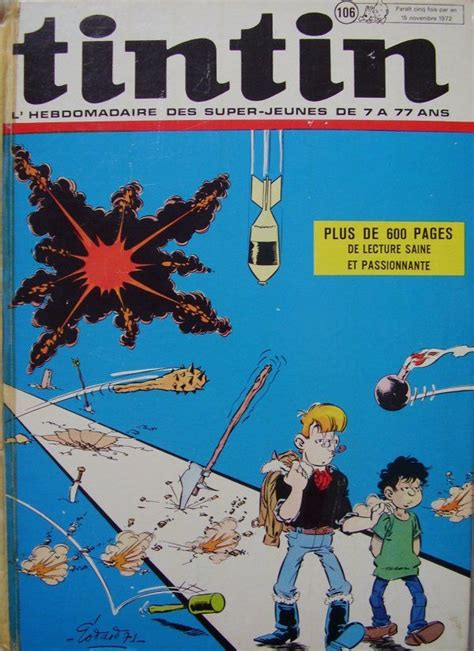 Le Journal De Tintin Album Dition Belge N Hebdos N