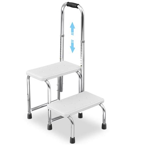 Parts Only Kigley Adjustable Step Stool With Handle And Non Skid