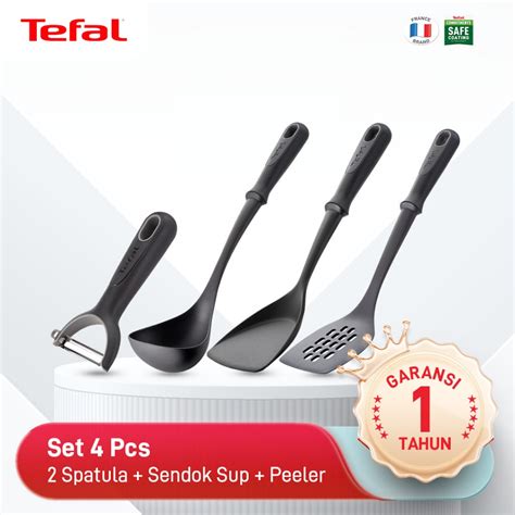 Jual Tefal Peralatan Masak Nylon Spatula Spatula Lubang Sendok Sup