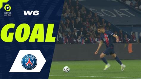 Goal Achraf HAKIMI 8 PSG PARIS SAINT GERMAIN OLYMPIQUE DE