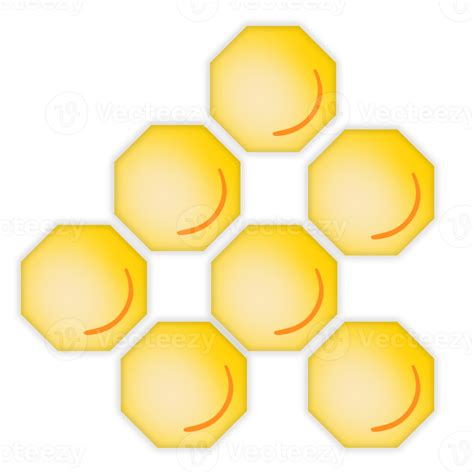 Honeycomb Diagram Design 16733803 PNG