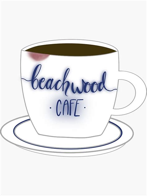 Harry Styles Beachwood Cafe Coffee Cup Sticker For Sale By