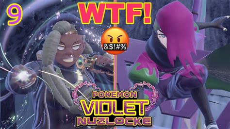 Pokemon Violet Hardcore Nuzlocke Atticus And Gym Leader Ryme Battles Youtube