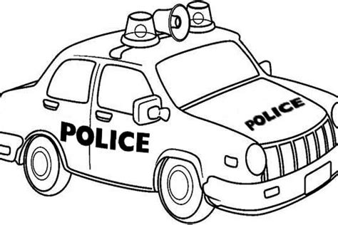 Cop Car Coloring Pages at GetColorings.com | Free printable colorings ...