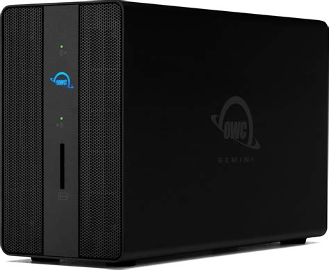 120tb Owc Gemini Ultra X6 Thunderbolt Usb C Dock And Dual Drive Ssd Raid External