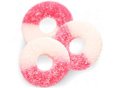 Gummi Watermelon Rings 1 pound bulk gummy rings gummy candy 60 pieces ...