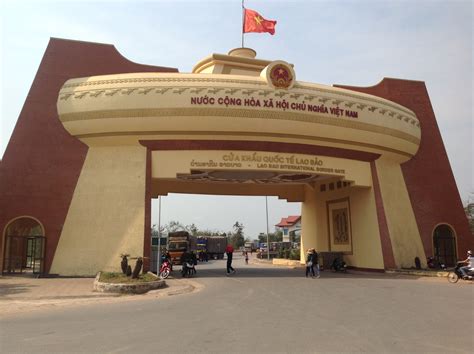 Vietnam-Laos Border Crossing Bus