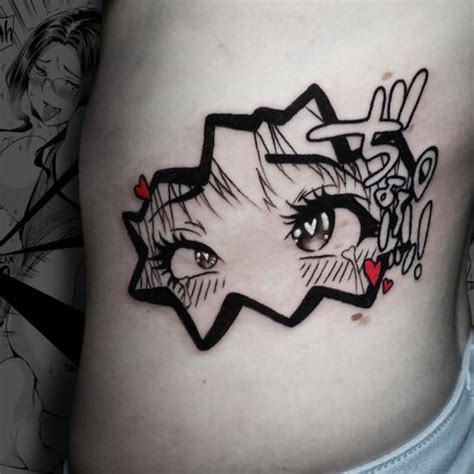 Tattoo uploaded by Stone • Ahegao anime eyes • 1452769 • Tattoodo Mini ...