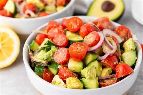 Easy Avocado Salad Recipe Foodtalk