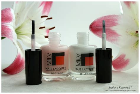 You're beautiful: Milv Nail Laquer #37, #40. Cлайдер-дизайн Milv review ...