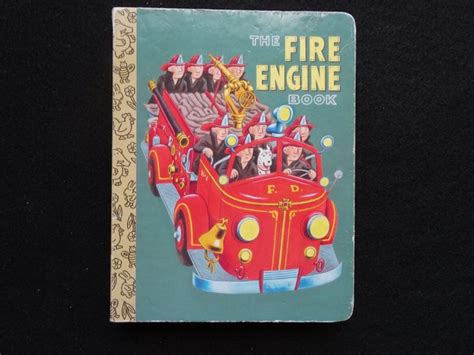 Board Book- The Fire Engine Book - GoldenBookGuy.com