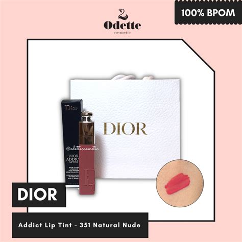 Jual DIOR Addict Lip Tint 351 Natural Nude Shopee Indonesia