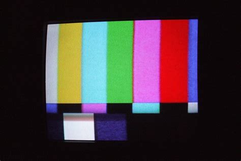 The History of TV Color Bars, One of the First Electronic Graphics Ever ...