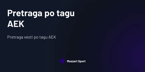 Pretraga Po Tagu Undefined Mozzart Sport