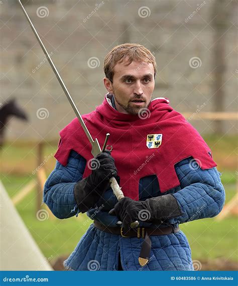 Fencing on the Two-handed Swords Editorial Photo - Image of fighting