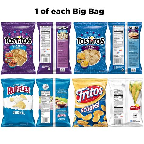 Buy Frito Lay Good For Variety Pack With Tostitos Scoops Tostitos