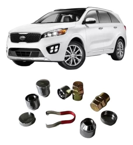 Birlos De Seguridad Oculto Kia Sorento 2016 2020 Doble Llave Meses