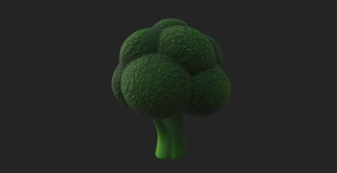 Broccoli 3d Model 11 Max Stl Obj Fbx Free3d