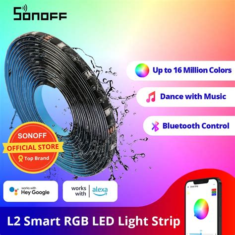 SONOFF Tira De Luces LED Inteligente L2 RGB Compatible Con Bluetooth