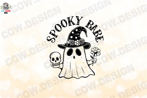Spooky Babe Clipart Png Graphic By Cow Design Creative Fabrica