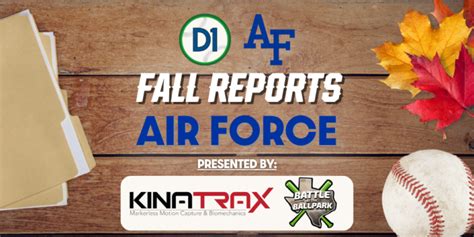 2023 Fall Report: Air Force • D1Baseball