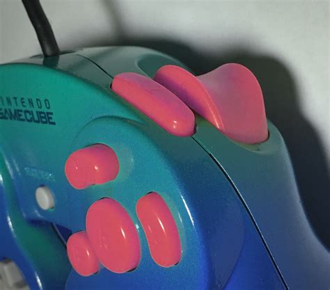 Turquoise Blue Gradient Gamecube Controller – Jiikae