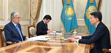 President Tokayev meets with Kazatomprom Chairman Meirzhan Yussupov